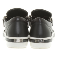 Giuseppe Zanotti Sneakers in Black / White