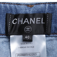 Chanel Jeans avec motif Argyle