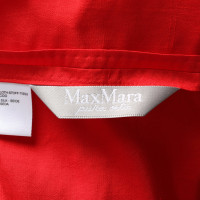 Max Mara Blazer in Seta in Rosso