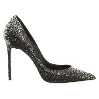 Le Silla  Pumps/Peeptoes en Cuir en Noir