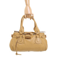 Chloé Paddington Bag aus Leder in Ocker