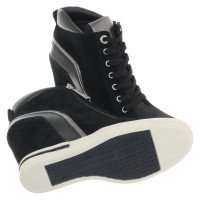 Tommy Hilfiger Sneaker-Wedges in zwart