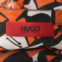 Hugo Boss Seidenbluse mit Muster
