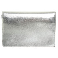 Fendi Shoulder bag Leather in Silvery