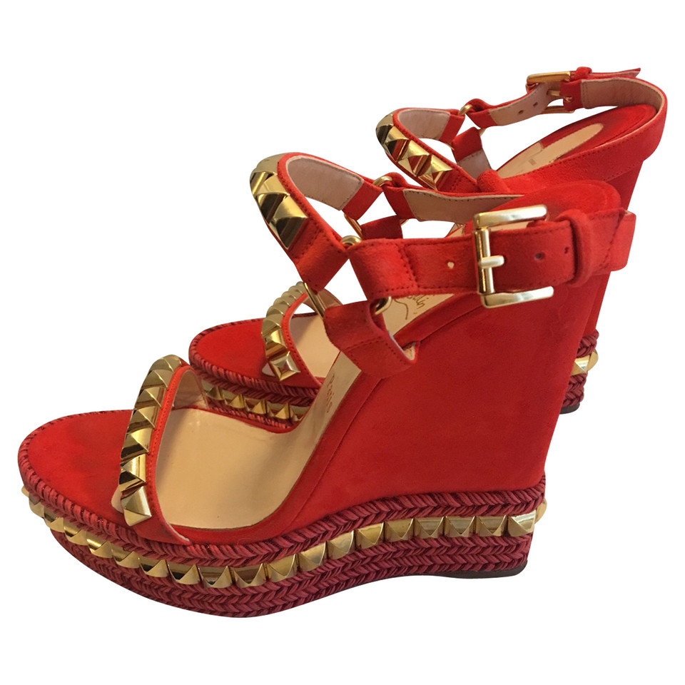 Christian Louboutin wedges - Buy Second hand Christian Louboutin wedges ...