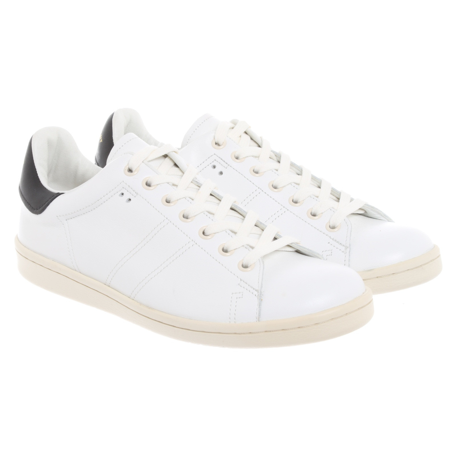 Isabel Marant Trainers Leather in White - Second Hand Isabel Marant  Trainers Leather in White buy used for 387€ (4130268)
