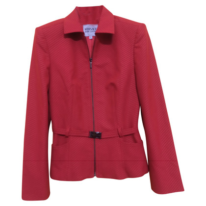 Versace Jacket/Coat in Red