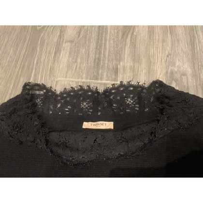 Twin Set Simona Barbieri Knitwear Viscose in Black
