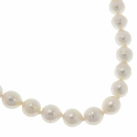 Tasaki Kette aus Perlen in Weiß
