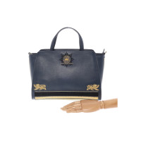 La Martina Handbag Leather in Blue
