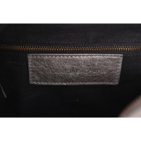 Balenciaga City Bag aus Leder in Grau