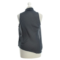 Helmut Lang Top en bleu-gris