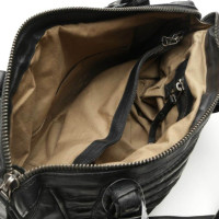 A.S.98 Shoulder bag Leather in Black