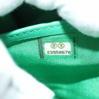 Chanel Boy Bag Leer in Groen