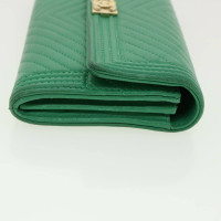 Chanel Boy Bag Leather in Green