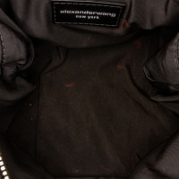 Alexander Wang Handtasche aus Seide in Schwarz