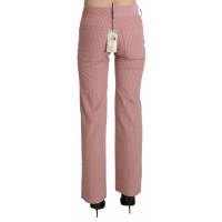 Ermanno Scervino Paire de Pantalon en Coton en Rose/pink