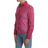 Ermanno Scervino Oberteil aus Baumwolle in Rosa / Pink