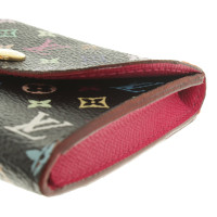 Louis Vuitton Porte-monnaie en Monogram Multicolore Canvas Noir