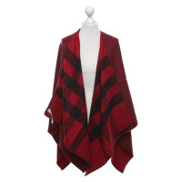 Burberry Poncho in Bordeaux