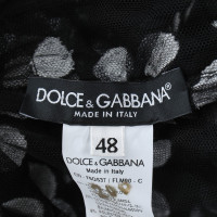 Dolce & Gabbana Kleden in zwart / White