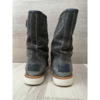 Gucci Bottines en Daim en Gris