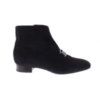 Hermès Ankle boots Leather in Black