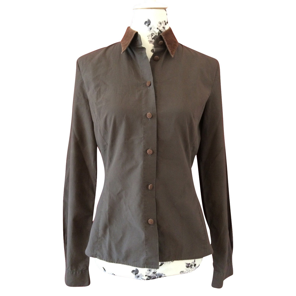 Hugo Boss Taupe-colored blouse