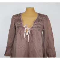 Odd Molly Top Cotton in Brown