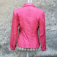 Ermanno Scervino Jacke/Mantel aus Leinen in Rosa / Pink