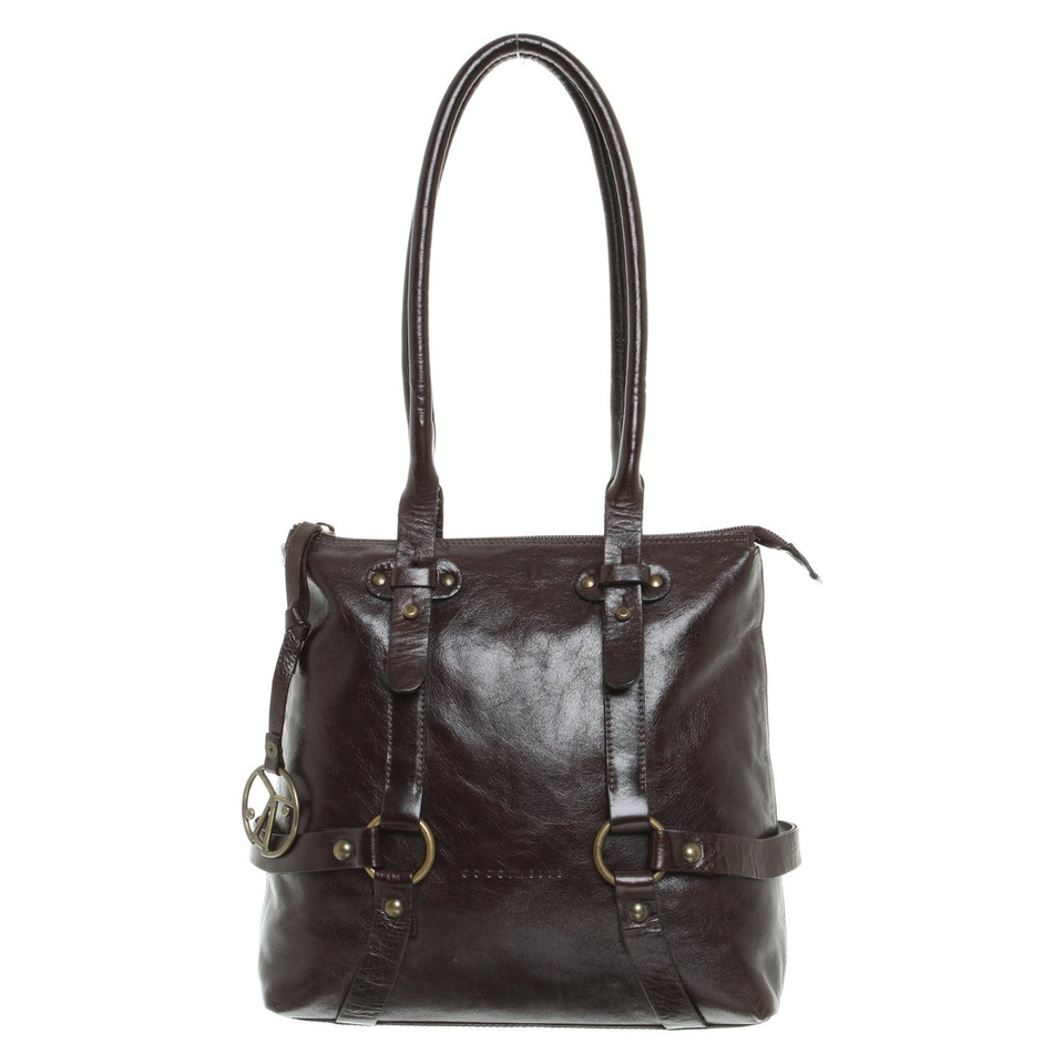 Coccinelle Shoulder bag in dark brown