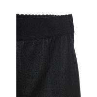 Dolce & Gabbana Trousers Leather in Black