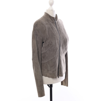 Jitrois Jacket/Coat Leather in Olive