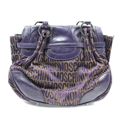Moschino Shopper Canvas in Violet