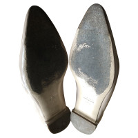 Miu Miu Slippers/Ballerinas Patent leather in Beige