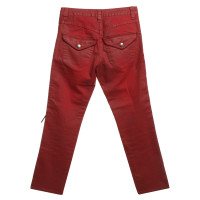 Isabel Marant Cotton pants in red