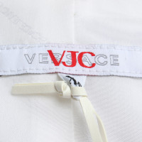 Versace Mantel in Weiß