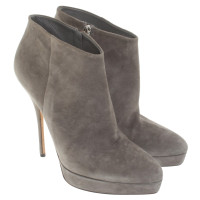 Gucci Bottes en gris-beige