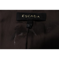 Escada Jacke/Mantel aus Wolle in Braun