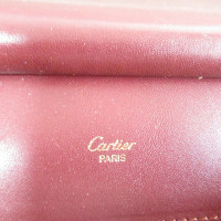 Cartier Schoudertas Leer in Bordeaux