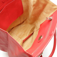 Love Moschino Shoulder bag Leather in Red