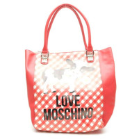 Love Moschino Shoulder bag Leather in Red