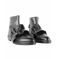 Msgm Boots Leather in Black