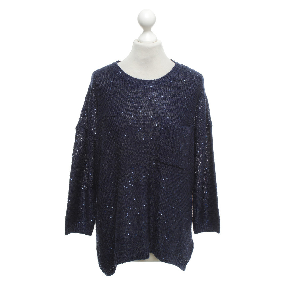 Whistles Oversized sweater in blue