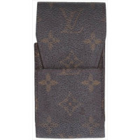 Louis Vuitton Accessoire aus Canvas in Braun