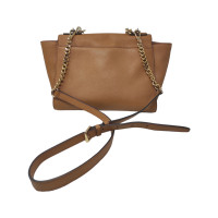 Michael Kors Umhängetasche aus Leder in Beige