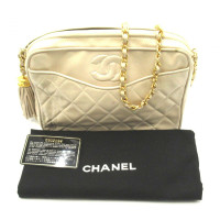 Chanel Camera Bag en Coton en Blanc