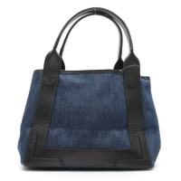 Balenciaga Handtasche aus Baumwolle in Blau