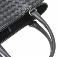 Bottega Veneta Tote Bag aus Leder in Schwarz