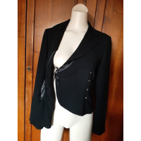 Sportmax Jacket/Coat Silk in Black